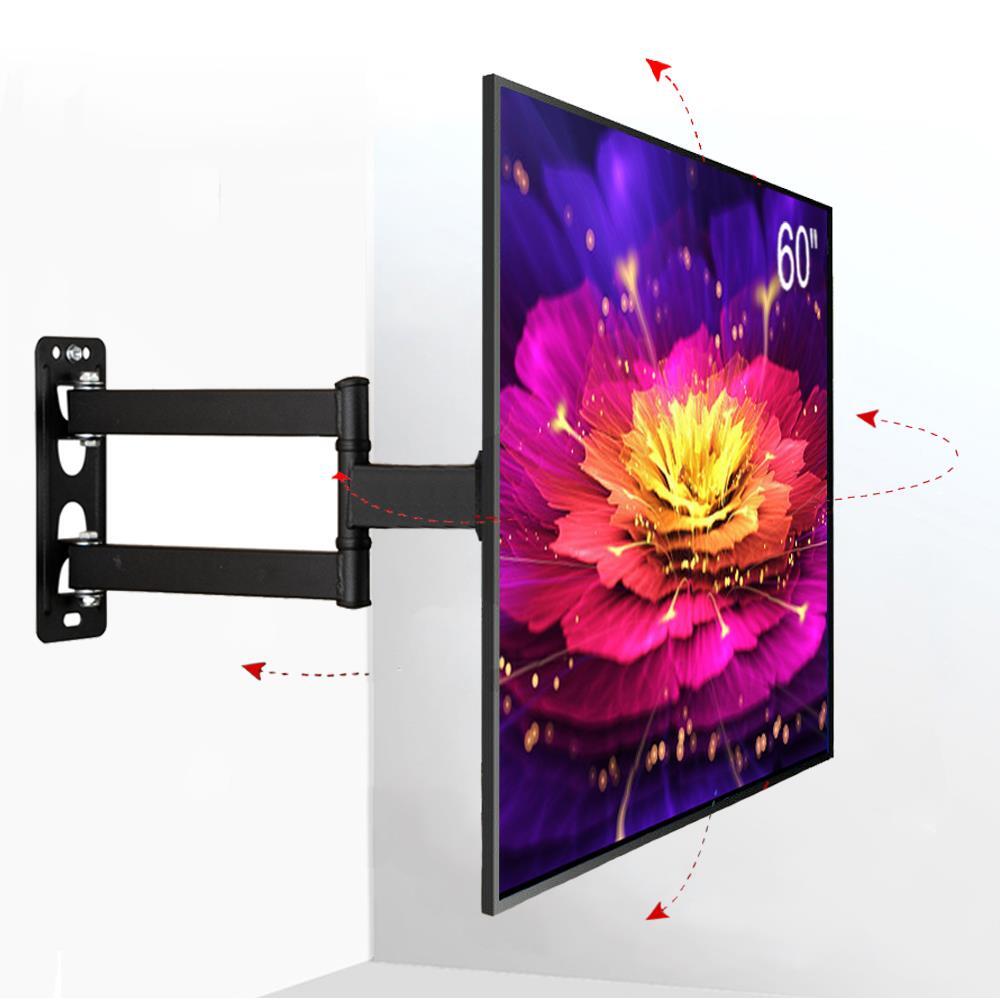 Articulating Smart TV Wall Mount Full Motion Bracket 32 36 40 42 46 50 55 65 in