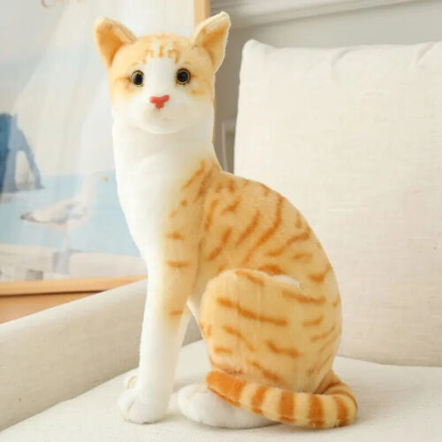 Cute Plush Cat Doll Soft Stuffed Kitten Toy Cartoon Kids Baby Birthday Gifts New - Picture 7 of 11