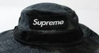 Chapeau boonie logo boîte unisexe suprême TM8 Prym1 noir camouflage petit/moyen