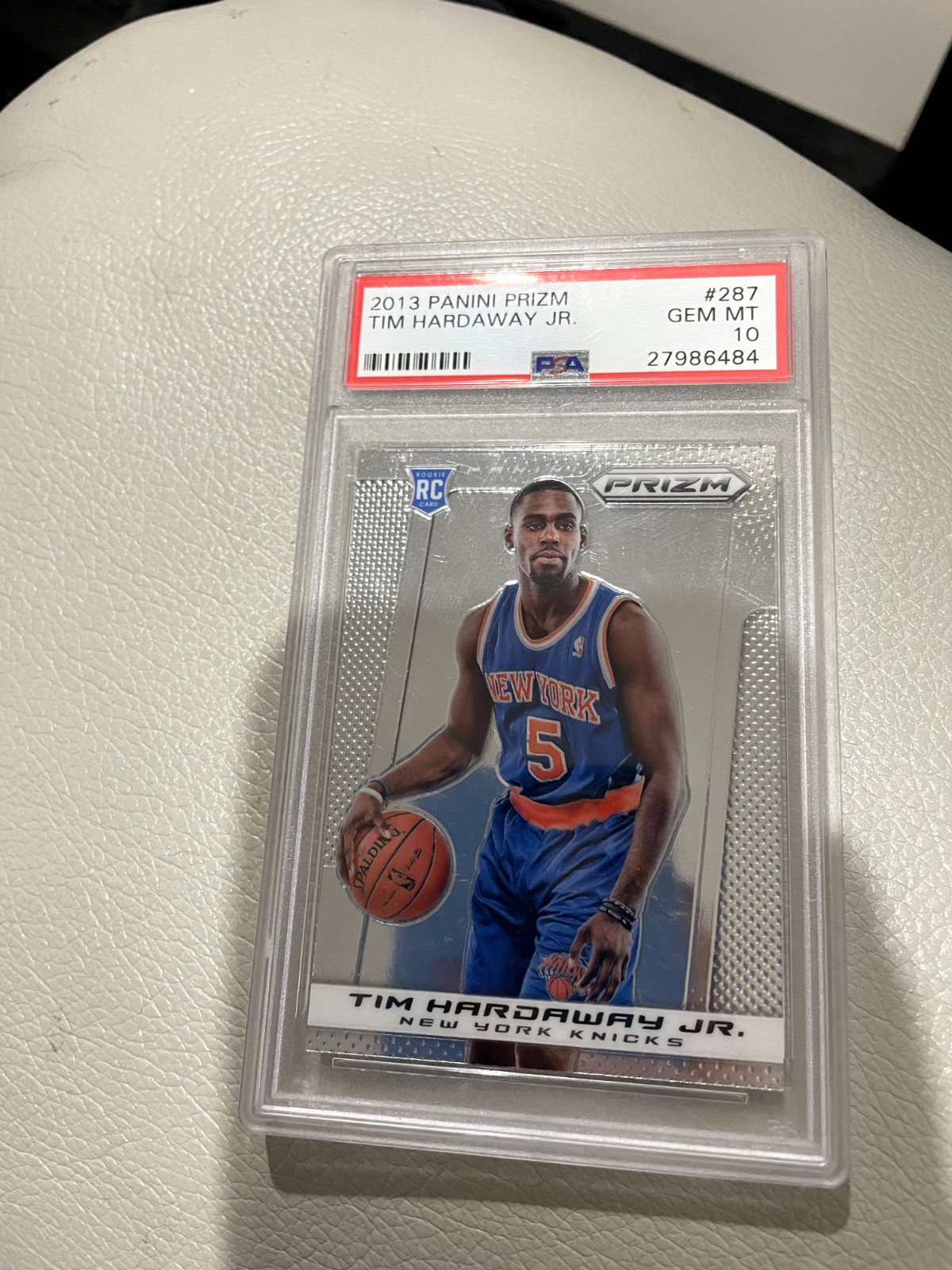 tim hardaway jr 2013 panini prizm #287 PSA 10