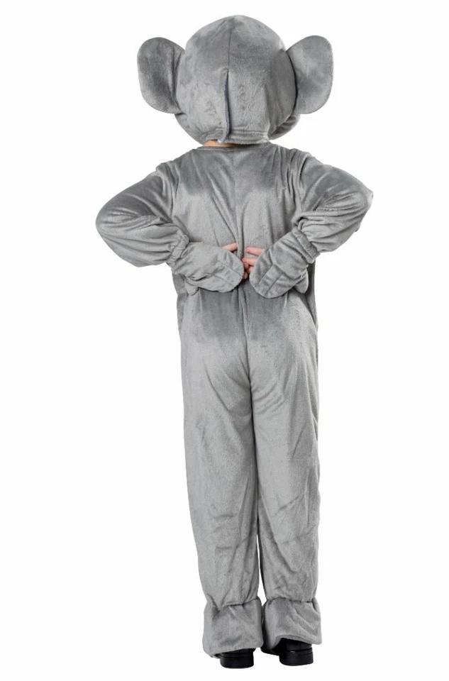 Dress-Up-America Elephant儿童吉祥物-儿童马戏团大象服装 — 第 2/4 张图片