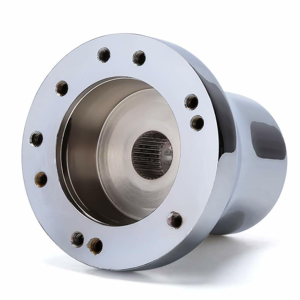 Chrome Steering Wheel Hub Adapter for Yamaha EZGO Club Car Golf Cart Parts US