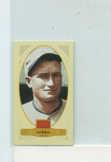 FRED MCMULLIN 2012 Panini Golden Age Mini Crofts Candy Red Ink #16 White Sox