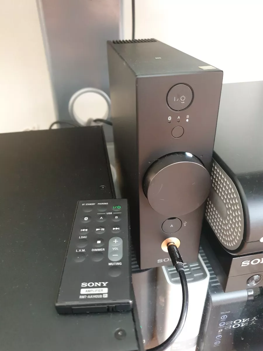 Sony CAS-1 ,Sony High-Resolution Audio System with Headphone Amp and remote