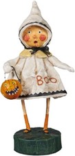 LORI MITCHELL ~ Little Boo ~ Folk Art Hallowe...