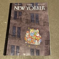 THE NEW YORKER MAGAZINE December 23, 2019 "Decking the Deck" Steed THE NEW YORKER MAGAZINE December 23, 2019 "Decking the Deck" Steed