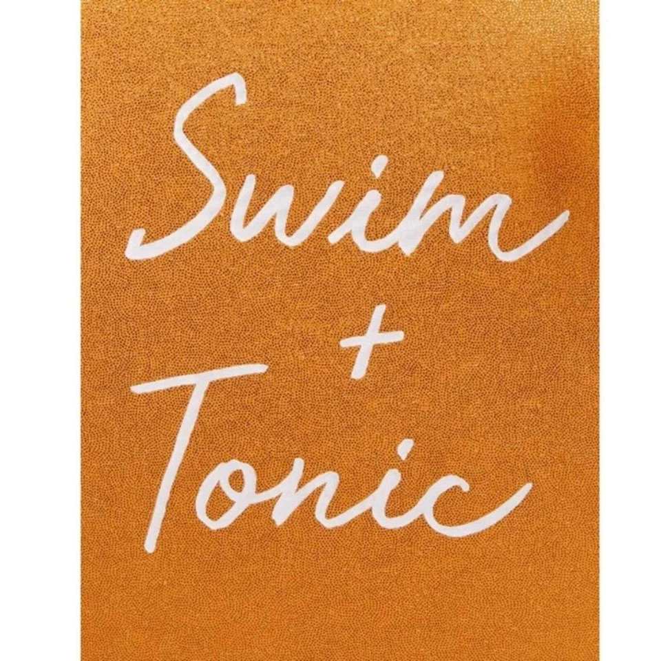 Купальник цельный Swim & Tonic с золотой фольгой размер S - Изображение 3 из 4