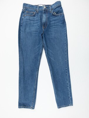 Reformation Pants Womens 26 Blue Denim Jeans Julia Crop High