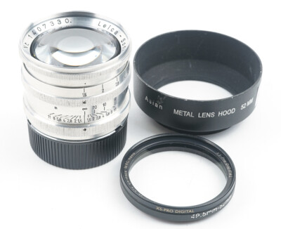 EX LEICA SONNAR 58mm F/1.5 L39 Mount PROTOTYPE Lens w/ Filter | eBay