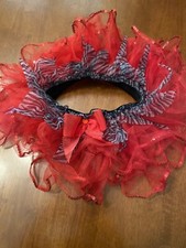 Toddler Girls Sequin Zebra Tutu One Size New