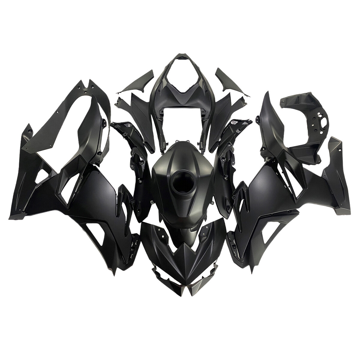 FB Expansion Kit ブラック Matte Black Fairing Kit For Kawasaki Ninja 500 2024 2025 EX500
