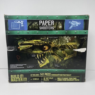 Ejection Dinosaur Gun, Light Up Dinosaur Toy Blaster with 20 Bullets a