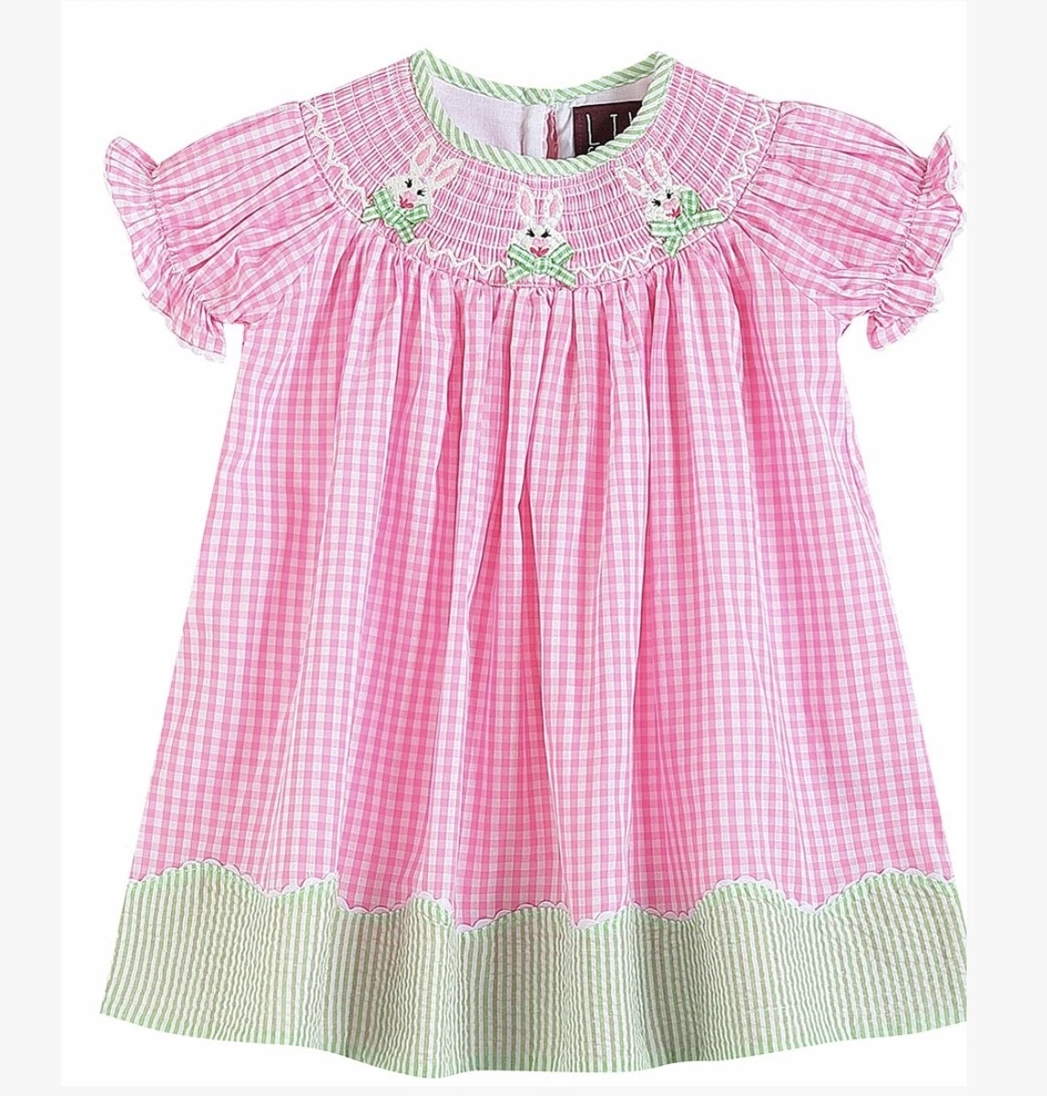 Lil cactus smocked dress outlet