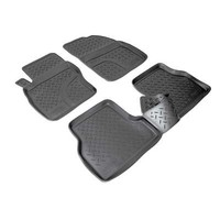 3D Gummi FußMatten Passend FüR Ford Focus II | BJ 2004-2010 | Passgenau Mit Rand