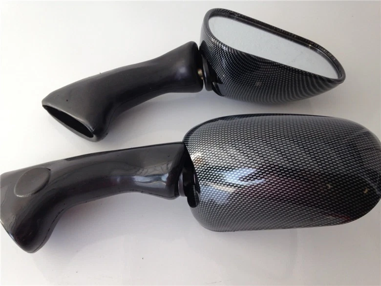 Espejos retrovisores de carbono para Honda CBR1000F 1993-1996/1990-1997 Honda VFR750F Foto 4 de 4