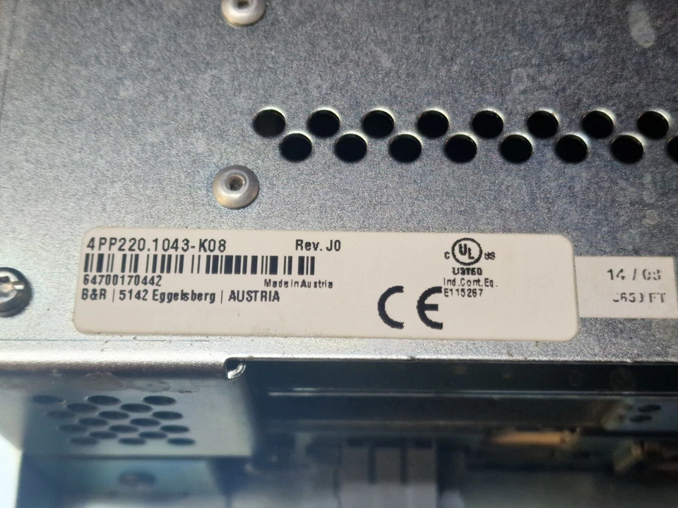 B&R 4PP220.1043-K0 Rev.J0 Touchpanel+3IF779.9 Rev.C0 - Bild 4 von 4