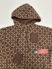 Felpa Muska Vintage Circa Footwear Skate Corporate Ripetizione Stampa All Over