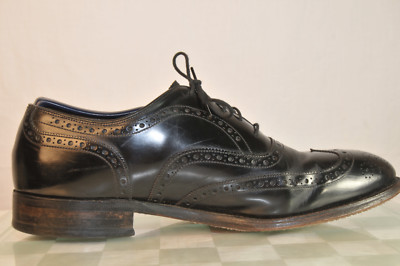 Johnston Murphy Mens 9 D/B Leather Brogue Wingtip  display picture 3