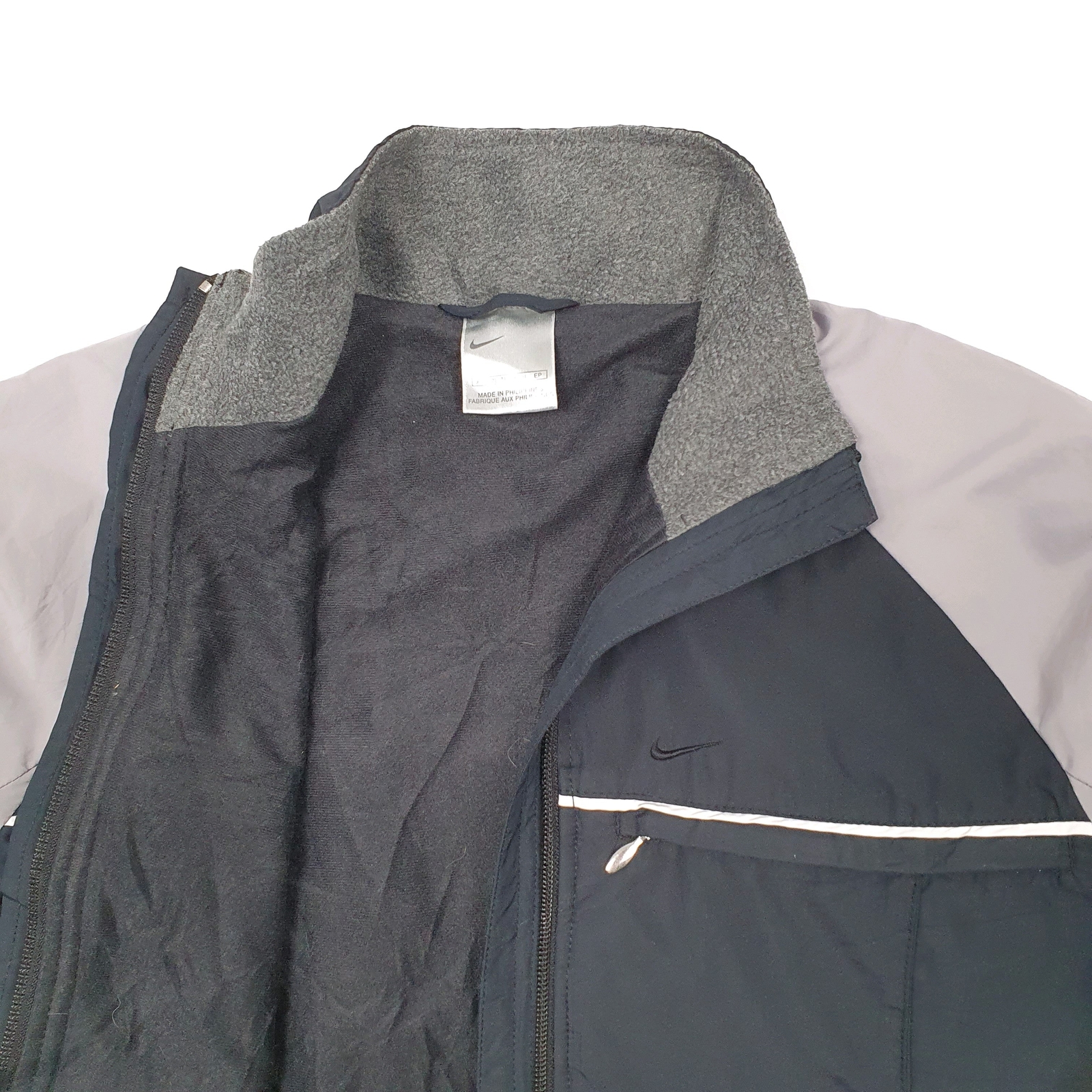 NIKE Windbreaker Jacket Coat Insulated Vintage 2000s Womens XS image 2