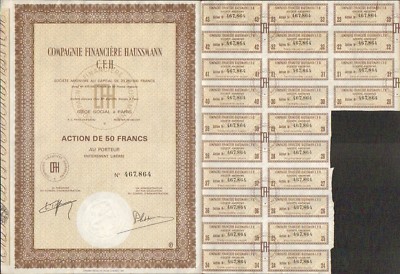 Finanzgesellschaft HAUSSMANN C.F.H. (U)