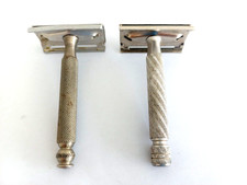 2 RASOI GILLETTE SHAVING RAZOR rasoio British Tech Ball End ARISTOCRAT spiraltec