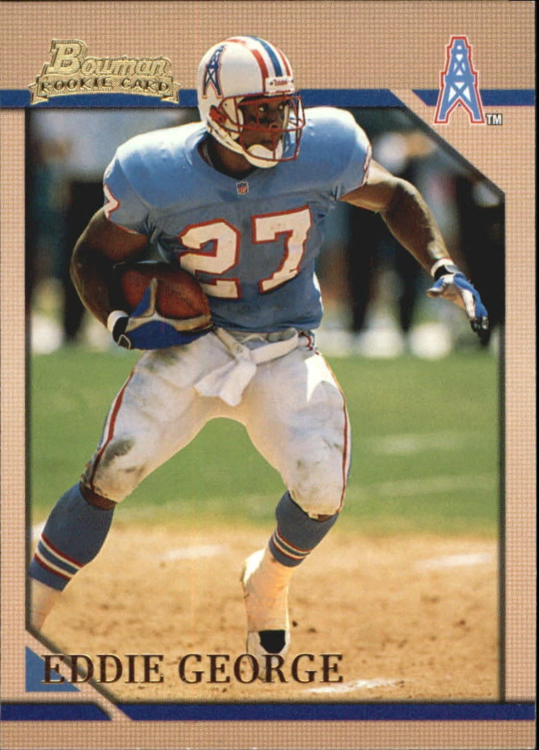 2001 Bowman 1996 Rookies SP #BRC4 Eddie George Houston Oilers HOF