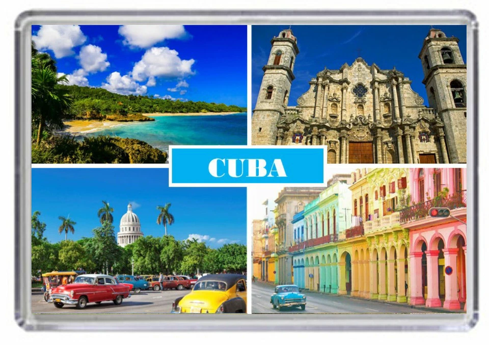 Cuba Fridge Magnet 01