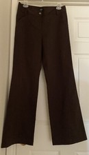 NWOT Women's Nicole By Nicole Miller Casual/Dres Pants size 8 Dark Brown