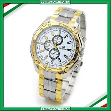 ✅ OROLOGIO UOMO IN ACCIAIO AUTOMATICO POLSO VINTAGE QUARZO RAGAZZO NAUTICO A05 ✅