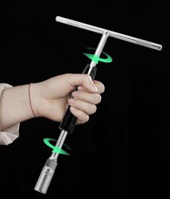 10 mm T-GRIFF Sechskant-Steckschlüssel Spinner Schraubenschlüssel, DREHGRIFF