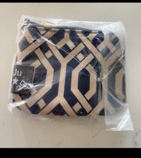 JuJuBe Be Set Small Pouch Black Diamond Print NWT