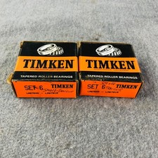 QTY 2 New Timken SET 6 LM67010-LM67048 Tapered Roller Bearings Cup  Cone Sets