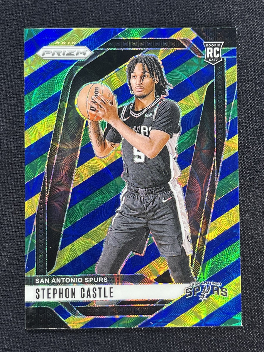 2024-25 Panini Prizm Stephon Castle #234 Blue Yellow Green Choice RC &11061