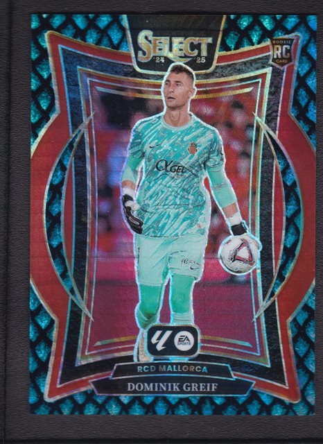 2024-25 DOMINIK GREIF 19/28 PANINI SELECT LA LIGA TERRACE RC JADE DRAGON SCALE