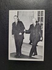 Vintage 1960s Topps Political Trading Card, #9 of 66 card set, Lyndon B. Johnson