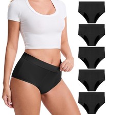 Leak Proof Period Underwear for Women Heavy Flow Washable Plus Size Period Panti