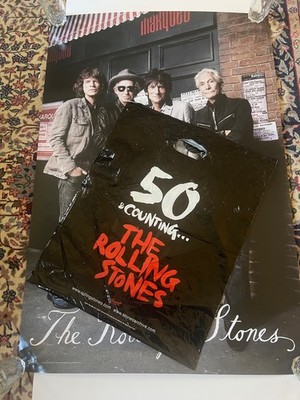The Rolling Stones Poster Fifty Years at the Marquee dated 2012 | eBay