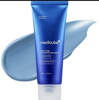 Medicube Zero Pore Blackhead Mud Facial Mask  Skin Cooling & Pore Tightening ...
