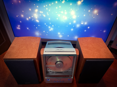SONY CMT- EX1 🌈RaRe🌈 Compact Component System (1999) CD Player