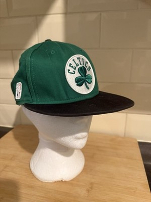 Boston Celtics New Era Fitted Cap grün schwarz 9FIFTY Small Medium