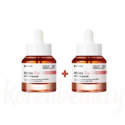 Leaders High Concentration PDRN 5% Active Ampoule 30ml x2 Hydrating Skin Care