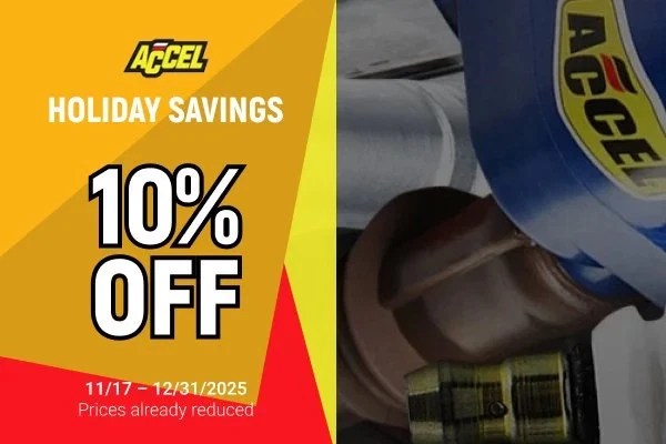 Accel 8031 Spiral Core Spark Plug Wire Set for Distributor Ignition - Image 3 of 3