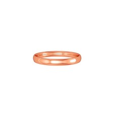 Womens 18ct Rose Gold Jewelco London Wedding Ring