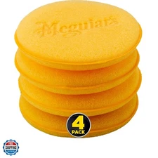 4" Foam Applicator Pads, 4 Count - Ultra-Soft Hand Applicators with a Tight-C...