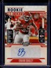 2024 Panini Contenders Optic #177 Emani Bailey Rookie Auto Chiefs J12