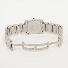 Cartier Tank Francaise MM W51011Q3 SS SS QZ Ivory-Face 1 Extra Link 4