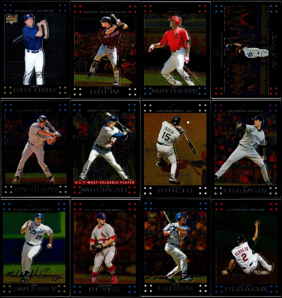 Lote de tarjetas Topps 2007 cromadas (56) - Última llamada - ¡Recópelo antes de que desaparezca! Foto 2 de 4
