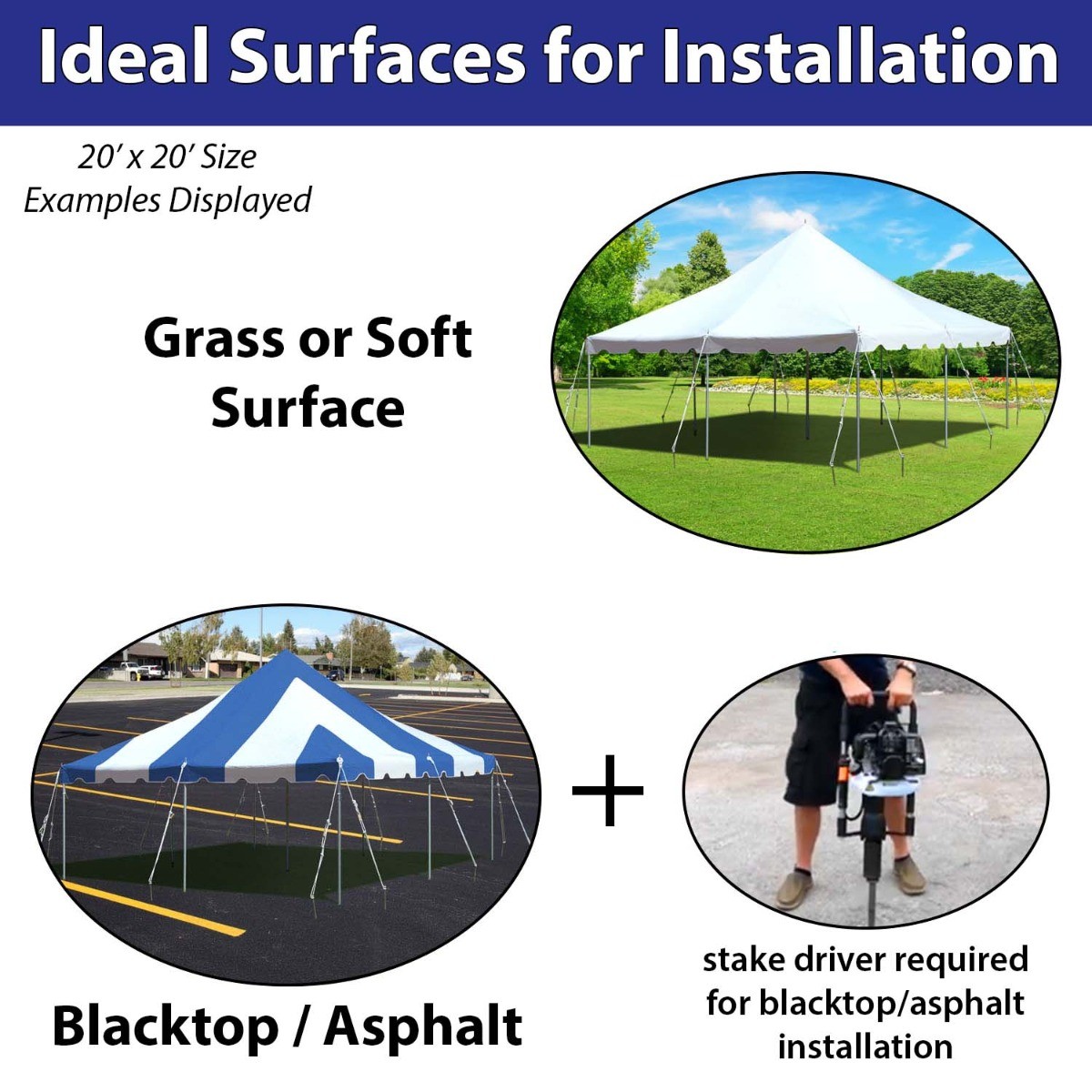 7ft Aluminum 2 Piece Pole Replacement Set For Outdoor Pole Tent Party Canopy