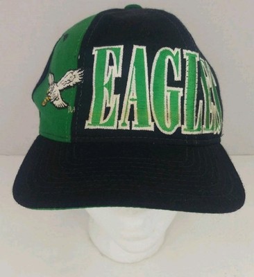 Vintage 90s Philadelphia Eagles Hat Starter Cap Tri Power Construction Damaged 