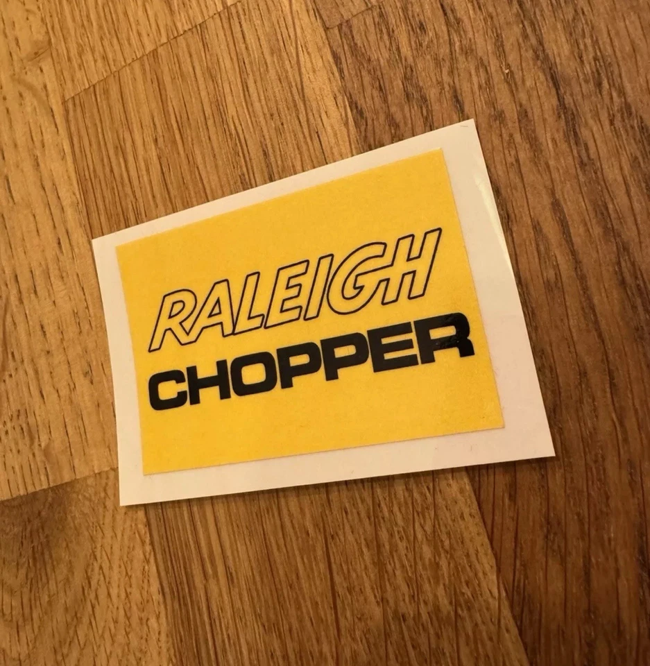 Raleigh Chopper MK2 Laminated Seat Sticker Decal RELISTED! - Image 1 of 1